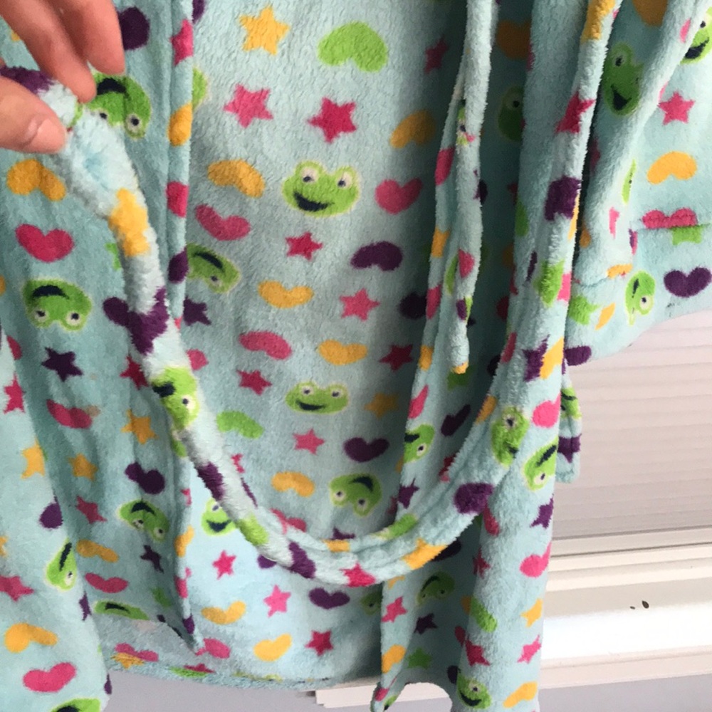 Girls Frog Robe XL - Picture 2 of 3